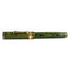 Wahl-Eversharp - Decoband Green Ebonite Chased - Gold Trim - Fountain Pen - Papier Plume