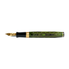 Wahl-Eversharp - Decoband Green Ebonite Chased - Gold Trim - Fountain Pen - Papier Plume
