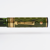 Wahl-Eversharp - Decoband Green Ebonite Chased - Gold Trim - Fountain Pen - Papier Plume