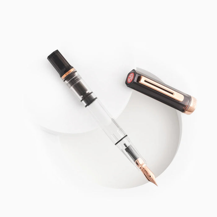 Twsbi - Eco - Smoke RoseGold- Fountain Pen - Papier Plume