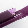 Eng Leather Co. - 2 Pen Hard Case Aubergine - Papier Plume