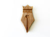 Eng. Leather - Wooden Pen Rest - Papier Plume