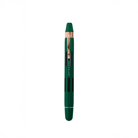Nahvalur - Eclipse - Emerald and Ruby - Fountain Pen - Papier Plume