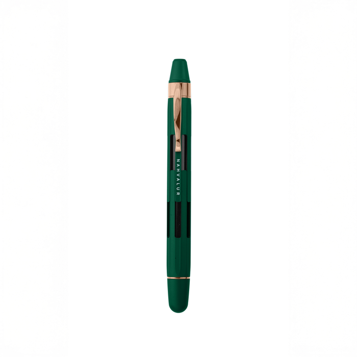 Nahvalur - Eclipse - Emerald and Ruby - Fountain Pen - Papier Plume