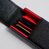 Eng Leather Co. - 3 Pen Hard Case Black - Papier Plume