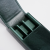 Eng Leather Co. - 3 Pen Hard Case Green - Papier Plume