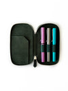 Eng Leather Co. - 3 Slot - Leather Pen Case Aurora Light - Papier Plume