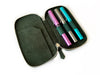 Eng Leather Co. - 3 Slot - Leather Pen Case Aurora Light - Papier Plume