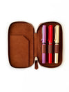 Eng Leather Co. - 3 Slot - Leather Pen Case Mars - Papier Plume