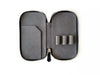 Eng Leather Co. - 3 Slot - Leather Pen Case Dark Cloud - Papier Plume