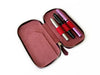 Eng Leather Co. - 3 Slot - Leather Pen Case Burgundy - Papier Plume