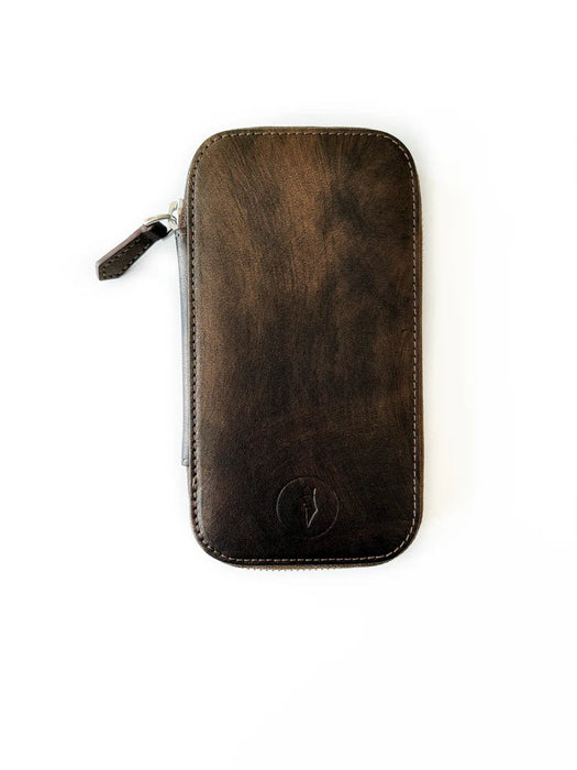 Eng Leather Co. - 3 Slot - Leather Pen Case Galaxy - Papier Plume