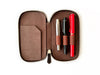 Eng Leather Co. - 3 Slot - Leather Pen Case Galaxy - Papier Plume