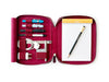 Eng Leather Co. - 4 Slot A5 Organizer Leather Pen Dark Black Violet - Papier Plume