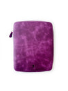 Eng Leather Co. - 4 Slot A5 Organizer Leather Pen Violet - Papier Plume