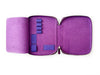 Eng Leather Co. - 4 Slot A5 Organizer Leather Pen Violet - Papier Plume