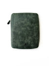 Eng Leather Co. - 9 Slot Leather Pen Case Patina Copper Green - Papier Plume