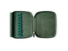 Eng Leather Co. - 9 Slot Leather Pen Case Patina Copper Green - Papier Plume