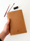 Eng Leather Co. - A5 Size - Apple leather Notebook Cover (Vegan) - Papier Plume