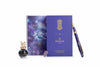 Esterbrook The Rockstar Estie fountain pen with black and gold design, featuring a sleek, elegant writing instrument.