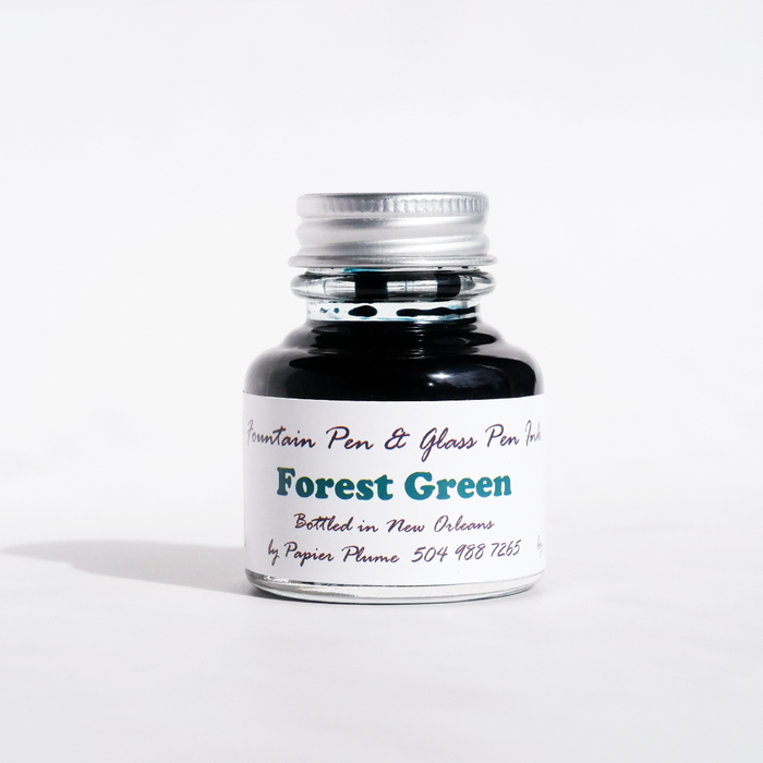 Papier Plume - Fountain Pen Ink - Forest Green - Papier Plume