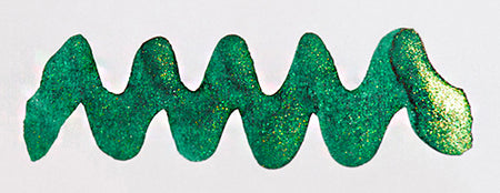 Diamine - Shimmertastic - Shimmering Fountain Pen Ink - Golden Ivy - Papier Plume