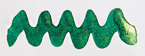 Diamine - Shimmertastic - Shimmering Fountain Pen Ink - Golden Ivy - Papier Plume