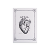 Rossi soft cover stitched A5 journal with a heart design, perfect for writing and note-taking.