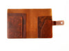 Eng Leather Co. - A5 Size - Leather Notebook Folio - Dark Toscano Brown - Papier Plume