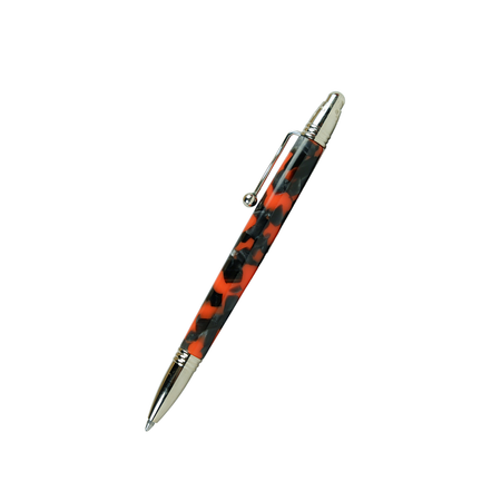 Jean-Pierre Lepine - Indigo Classic Murano - Ballpoint - Black and Orange - Papier Plume