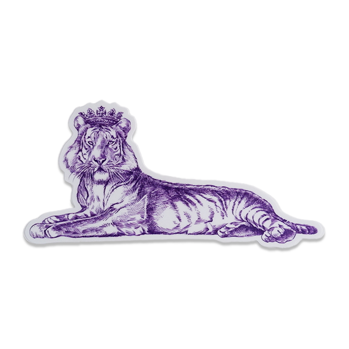Alexa Pulitzer - Royal Tiger (Purple) - Sticker - Papier Plume