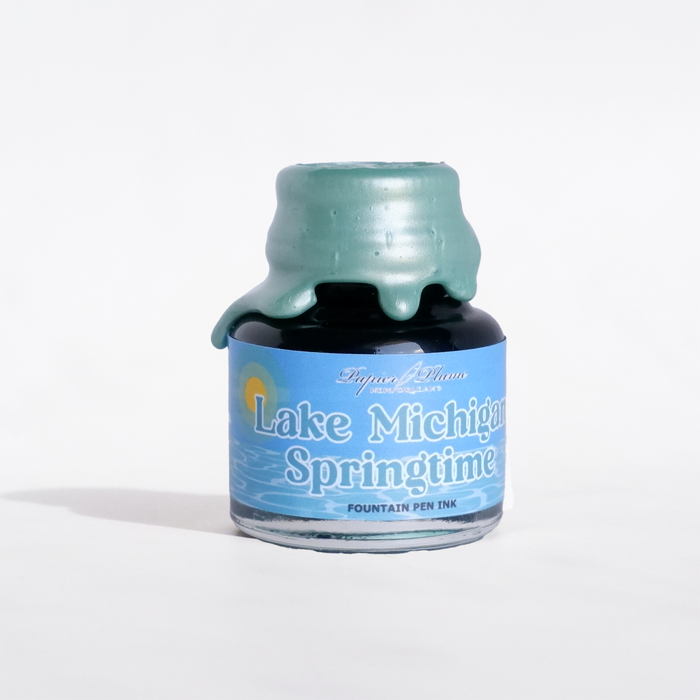 Papier Plume - Lake Michigan Springtime - Fountain Pen Ink - Limited Edition - Papier Plume