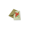 Christmas Cards - Pointsettia (Small) - Papier Plume