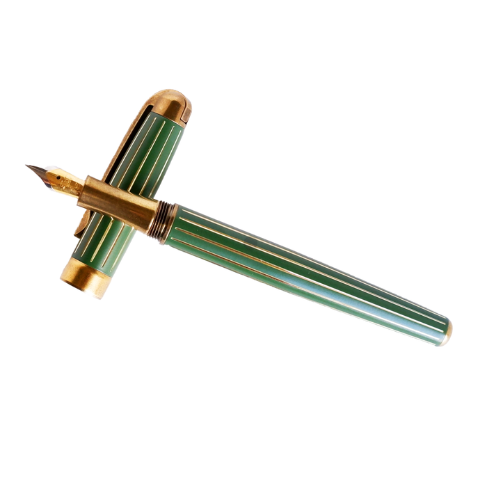 Laban - Antique II - Green - Fountain Pen - Papier Plume