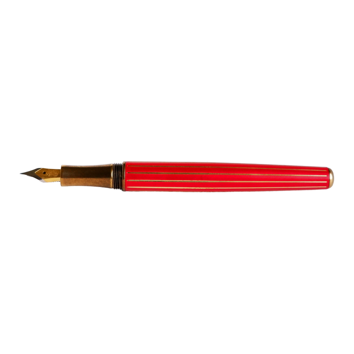 Laban - Antique II - Red - Fountain Pen - Papier Plume