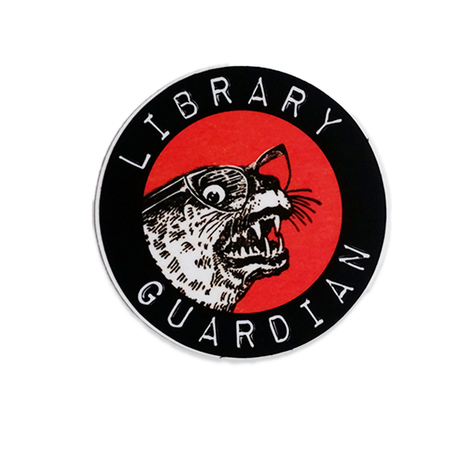 Library Guardian - Sticker - Papier Plume