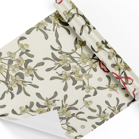 Rossi - Wrapping Paper - Mistletoe - Papier Plume