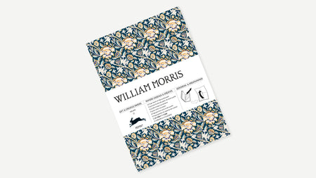 Creative paper by Pepin Press featuring William Morris patterns and designs, with vibrant colors and intricate floral motifs.