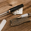 Nahvalur - Original PLUS - Lovina Graphite & Matira Quartz - Papier Plume