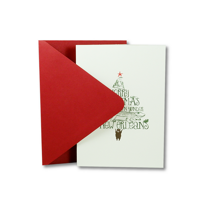 Christmas Cards - New Orleans Christmas - Papier Plume