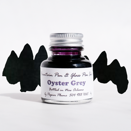 Papier Plume - Fountain Pen Ink - Oyster Grey - Papier Plume