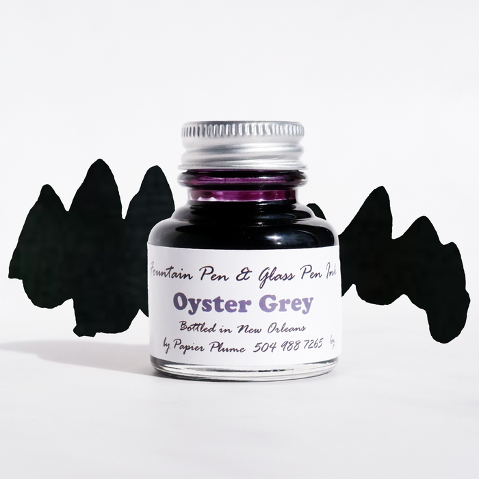 Papier Plume - Fountain Pen Ink - Oyster Grey - Papier Plume