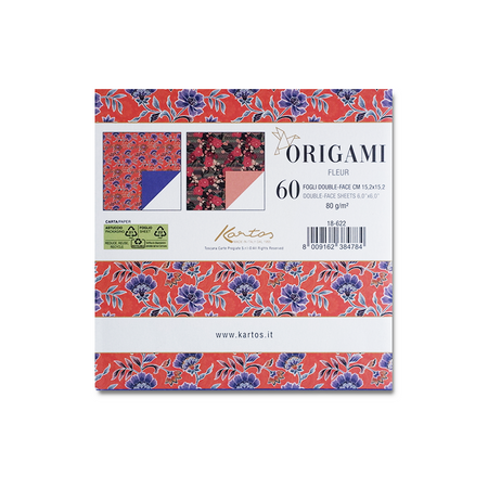 Kartos - Origami - Fleur - Papier Plume