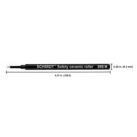 Rollerball Refill - Standard - Plastic Capsule - Papier Plume