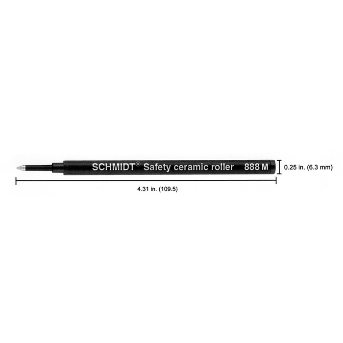 Rollerball Refill - Standard - Plastic Capsule - Papier Plume