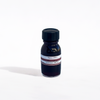 Papier Plume fountain pen ink bottle labeled Rose Rouge with red ink inside, shown on a white background.