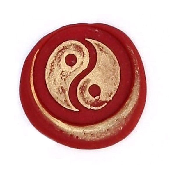 Bortoletti symbol wax seal with intricate design, used for sealing letters and documents, showcasing detailed craftsmanship.