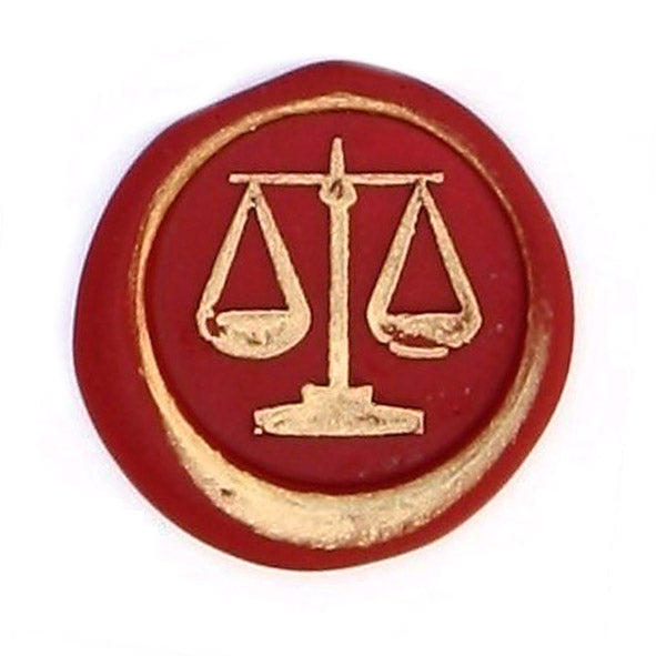 Bortoletti Symbol wax seal with intricate design, showcasing traditional craftsmanship for sealing letters and documents.