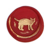 Bortoletti Symbol wax seal with intricate design, used for sealing letters and documents, showcasing detailed craftsmanship.
