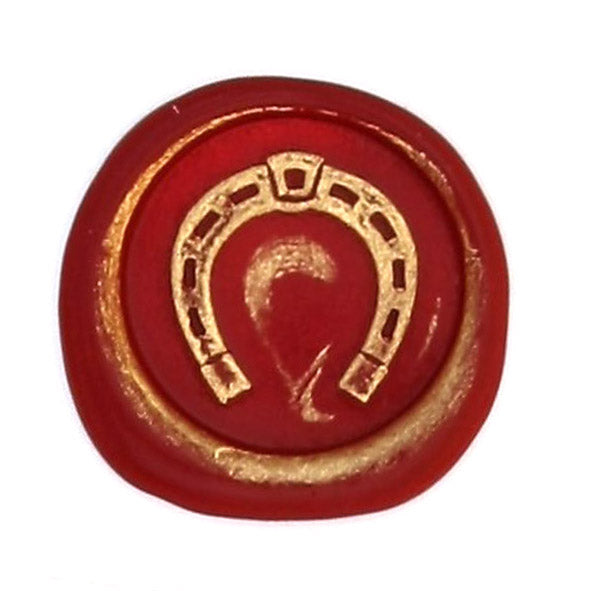 Bortoletti Symbol wax seal with intricate design on a white background, showcasing the elegant wax sealing product.